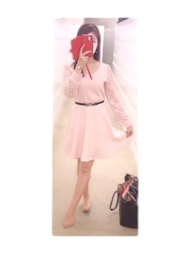 「ミカヅキモモコ（ミカヅキモモコ）のアイテム（アクセサリー）」を使った、Senaさん（レディース・159cm）の夏コーディネート