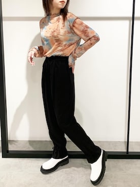 MITSUKIさん（レディース・161cm）の春コーディネート