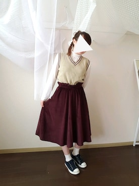 なかじさん(レディース・160cm)の秋コーディネート