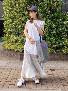 SAEKOさん（レディース・151cm）の春コーディネート