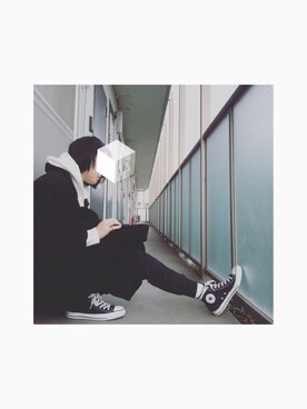 「ISOOK（アイスー）のアイテム（ジャケット/アウター）」を使った、higaki  youさん（レディース・161cm）の春コーディネート
