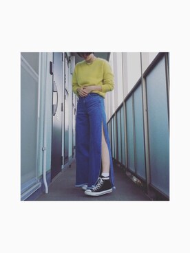 「HARE（ハレ）のアイテム（チョーカー）」を使った、higaki  youさん（レディース・161cm）の春コーディネート