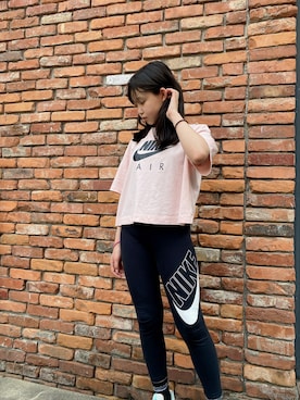 「アイテム（パンツ）」を使った、ひめかさん（キッズ・144cm）の春コーディネート