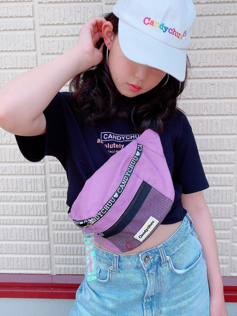 cancan☆フラットポーチ♥️可愛い帽子が似合う彼女A（B~D順次出展） Anya Brands Love Hearts Charm | Anya Hindmarch US