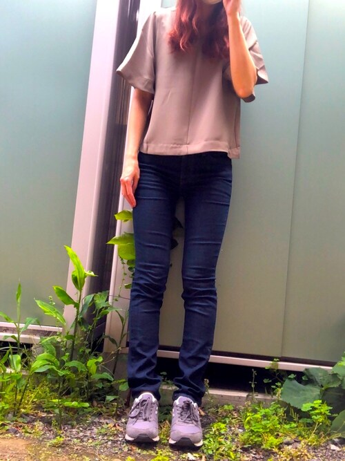 あみ Guのmen ジーンズを使ったコーディネート Wear