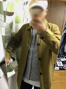 「H&M DIVIDED（エイチアンドエム　ディヴァイデッド）のアイテム（その他アウター）」を使った、アズマっくすさん（メンズ・169cm）の冬コーディネート