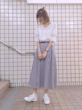 🍦みうみ🍦さん（レディース・165cm）の春コーディネート