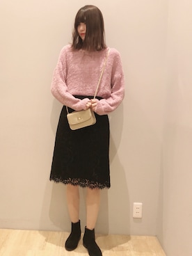 「ポシェット」｜🍦みうみ🍦さん（レディース・165cm）の秋コーディネート