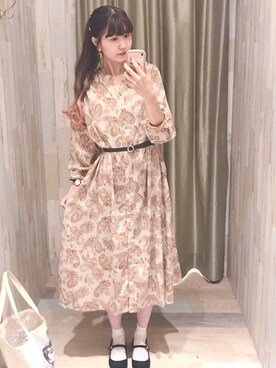 「ポニーテール」｜🍦みうみ🍦さん（レディース・165cm）の秋コーディネート