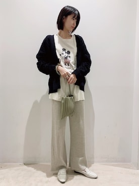 「AMERICAN HOLIC（アメリカンホリック）のアイテム（その他パンツ）」を使った、🍦みうみ🍦さん（レディース・165cm）の秋コーディネート