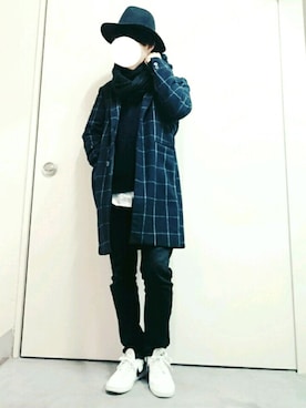 くっちーさん（メンズ・166cm）の冬コーディネート