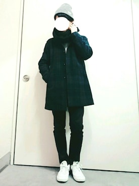 くっちーさん（メンズ・166cm）の冬コーディネート