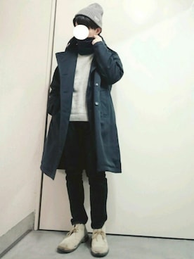 くっちーさん（メンズ・166cm）の冬コーディネート