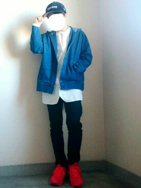 くっちーさん（メンズ・166cm）の冬コーディネート