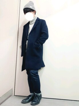 くっちーさん（メンズ・166cm）の冬コーディネート