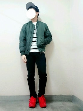 くっちーさん（メンズ・166cm）の冬コーディネート