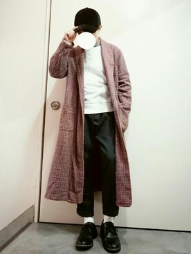 くっちーさん（メンズ・166cm）の冬コーディネート