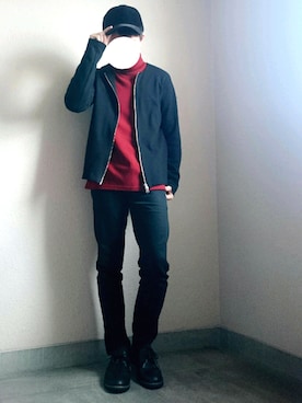 くっちーさん（メンズ・166cm）の冬コーディネート