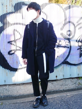 くっちーさん（メンズ・166cm）の冬コーディネート