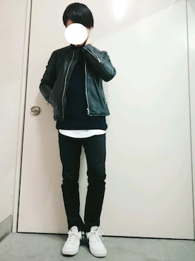 くっちーさん（メンズ・166cm）の冬コーディネート