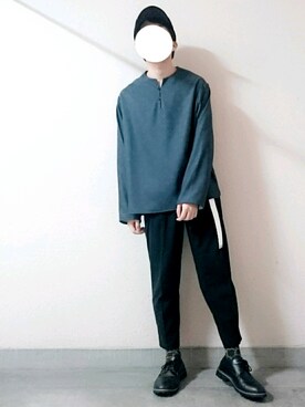 くっちーさん（メンズ・166cm）の春コーディネート