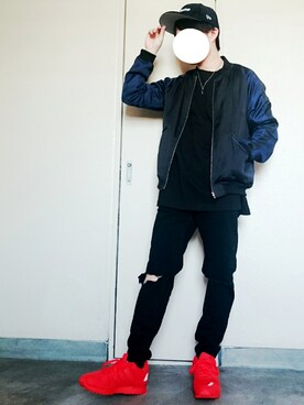 くっちーさん（メンズ・166cm）の春コーディネート