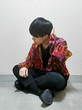くっちーさん（メンズ・166cm）の秋コーディネート