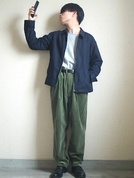 くっちーさん(メンズ・166cm)の秋コーディネート