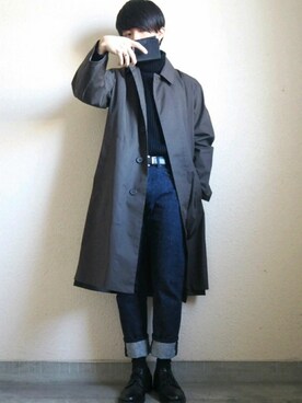 くっちーさん(メンズ・166cm)の冬コーディネート