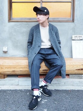 くっちーさん(メンズ・166cm)の冬コーディネート