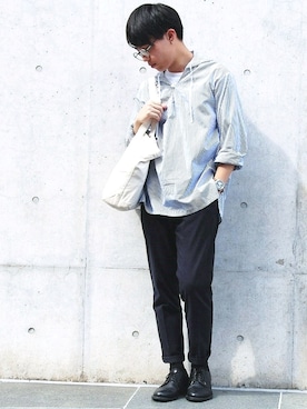 くっちーさん（メンズ・166cm）の春コーディネート