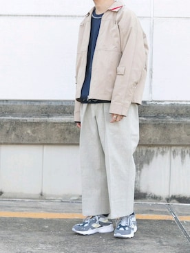 くっちーさん（メンズ・166cm）の春コーディネート