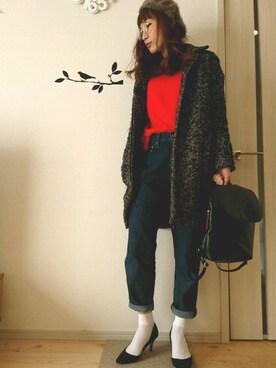 ricky.yさん（レディース・158cm）の冬コーディネート