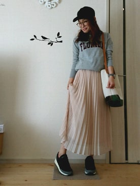 「HERITAGE LEATHER（ヘリテージレザー）のアイテム」を使った、ricky.yさん（レディース・158cm）の春コーディネート