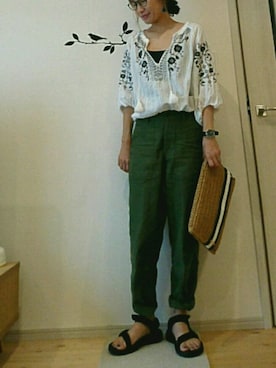 ricky.yさん（レディース・158cm）の夏コーディネート