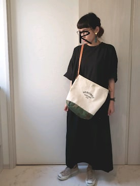 「HERITAGE LEATHER（ヘリテージレザー）のアイテム」を使った、ricky.yさん（レディース・158cm）の夏コーディネート