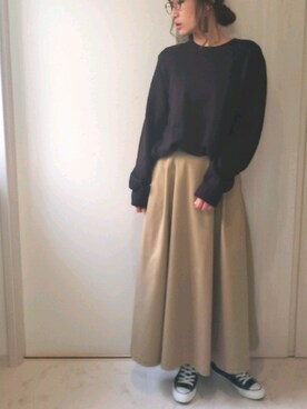 「アイラブCONVERSE」｜ricky.yさん（レディース・158cm）の秋コーディネート