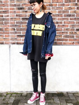 ricky.yさん（レディース・158cm）の秋コーディネート