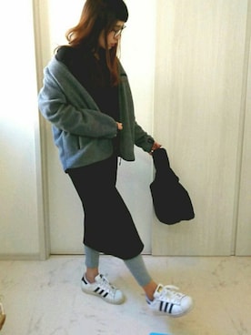 ricky.yさん（レディース・158cm）の冬コーディネート