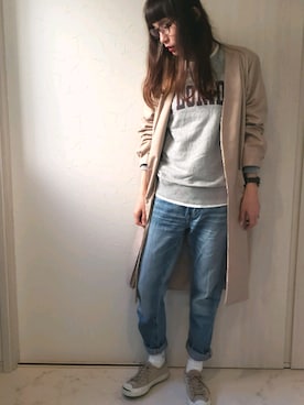 ricky.yさん（レディース・158cm）の冬コーディネート