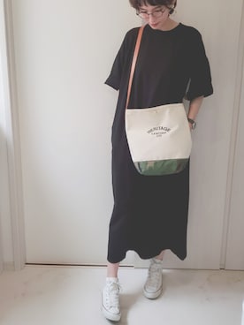 「HERITAGE LEATHER（ヘリテージレザー）のアイテム」を使った、ricky.yさん（レディース・158cm）の夏コーディネート