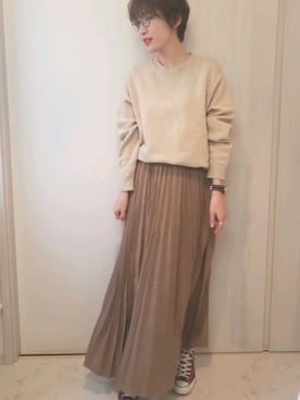 「Louches（ルーシュ）のアイテム」を使った、ricky.yさん（レディース・158cm）の冬コーディネート