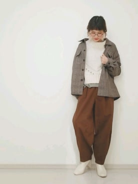 ricky.yさん（レディース・158cm）の冬コーディネート
