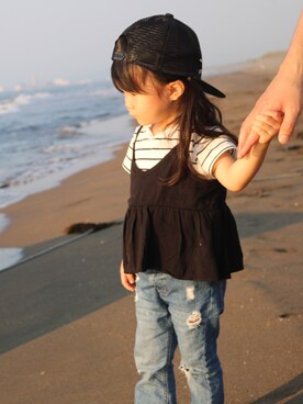 たんここさん(キッズ・90cm)の夏コーディネート