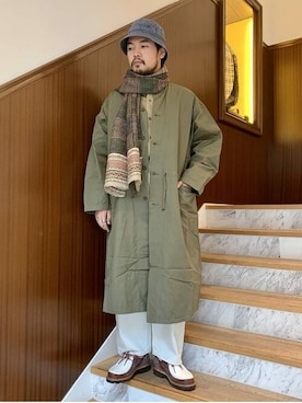 「fennica（フェニカ）のアイテム」を使った、fennicaさん（メンズ・175cm）の秋コーディネート