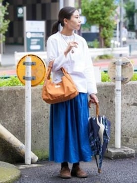 「fennica（フェニカ）のアイテム」を使った、fennicaさん（レディース・158cm）の秋コーディネート