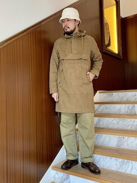 「fennica（フェニカ）のアイテム」を使った、fennicaさん（メンズ・175cm）の秋コーディネート