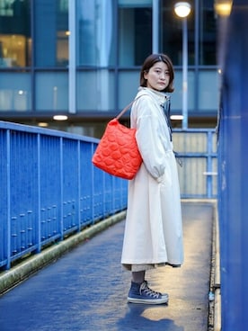 「THOUSAND MILE（サウザンドマイル）のアイテム」を使った、fennicaさん（レディース・158cm）の秋コーディネート