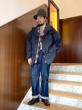 「fennica（フェニカ）のアイテム」を使った、fennicaさん（メンズ・175cm）の秋コーディネート