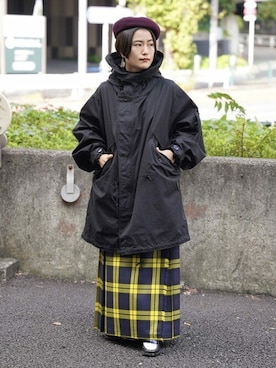 「Buzz Rickson's（バズリクソンズ）のアイテム（その他アウター）」を使った、fennicaさん（レディース・152cm）の秋コーディネート
